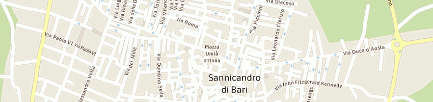 Mappa della impresa casa club sas di paolo piccolo a SANNICANDRO DI BARI