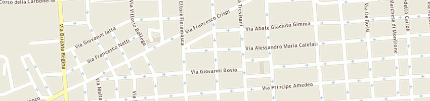 Mappa della impresa veneziani francesco a BARI
