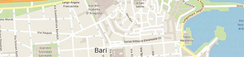 Mappa della impresa tunzi vito a BARI