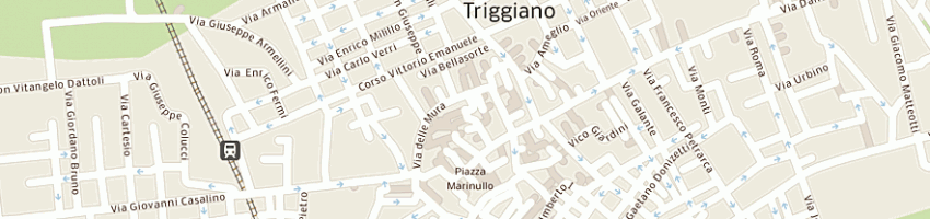 Mappa della impresa difino giuseppe a TRIGGIANO