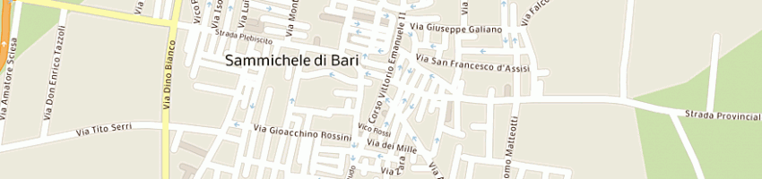 Mappa della impresa bar caffe' del corso a SAMMICHELE DI BARI