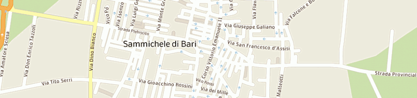 Mappa della impresa laera raffaele a SAMMICHELE DI BARI