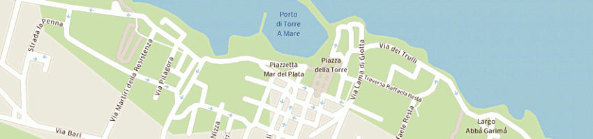 Mappa della impresa veronico giuseppe a BARI