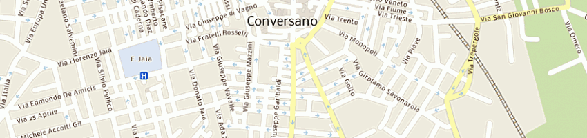 Mappa della impresa gonnella elena a CONVERSANO