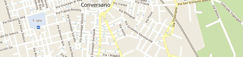 Mappa della impresa innamorato giuseppe a CONVERSANO