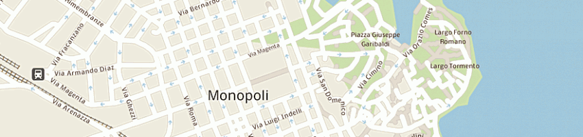 Mappa della impresa salerno (srl) a MONOPOLI