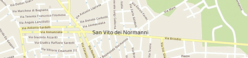 Mappa della impresa bello francesco a SAN VITO DEI NORMANNI