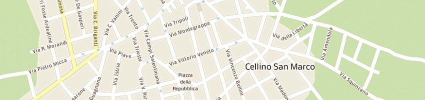 Mappa della impresa turco pantaleone a CELLINO SAN MARCO