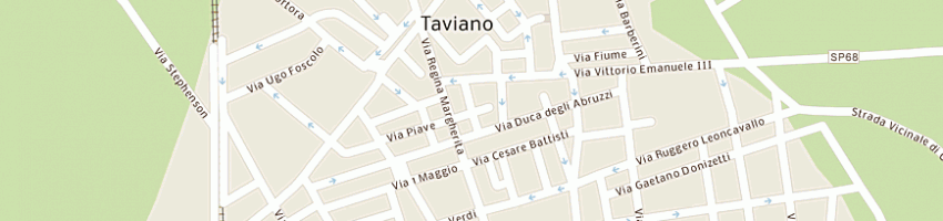 Mappa della impresa de pascali nunzio a TAVIANO