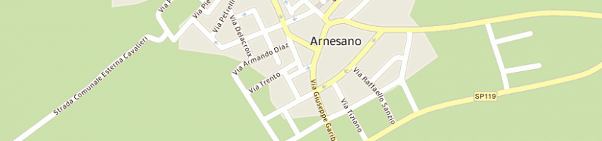 Mappa della impresa municipio a ARNESANO