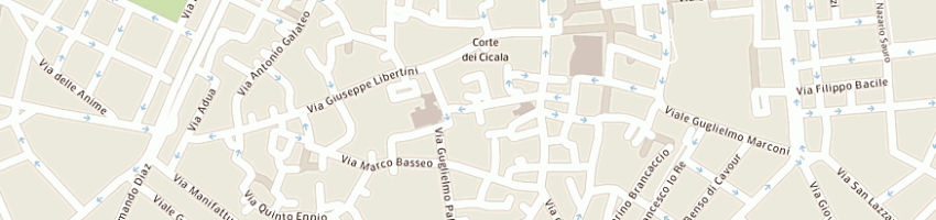 Mappa della impresa comune di lecce a LECCE