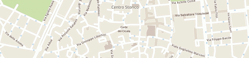 Mappa della impresa barocco srl a LECCE