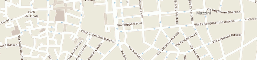 Mappa della impresa banca esperia spa a LECCE