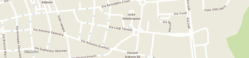 Mappa della impresa cazzella carmelo a LECCE