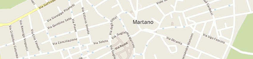 Mappa della impresa circolo cittadino a MARTANO