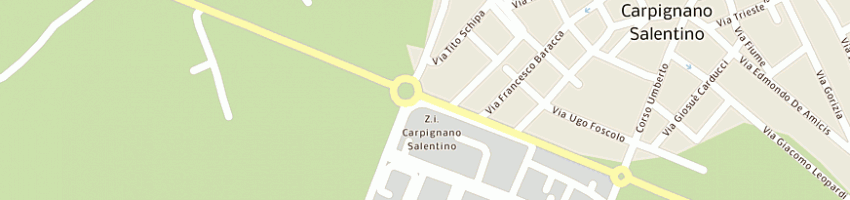 Mappa della impresa azienda agrituristica donna carlotta a CARPIGNANO SALENTINO