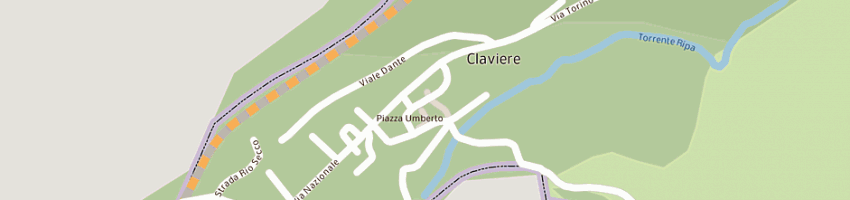 Mappa della impresa pizzeria kilt roberto a CLAVIERE