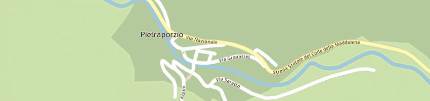 Mappa della impresa municipio a PIETRAPORZIO