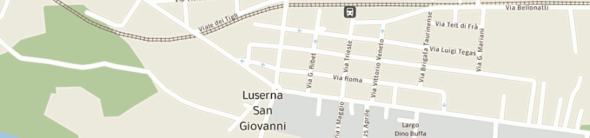 Mappa della impresa comune di luserna san giovanni - ufficio cultura a LUSERNA SAN GIOVANNI