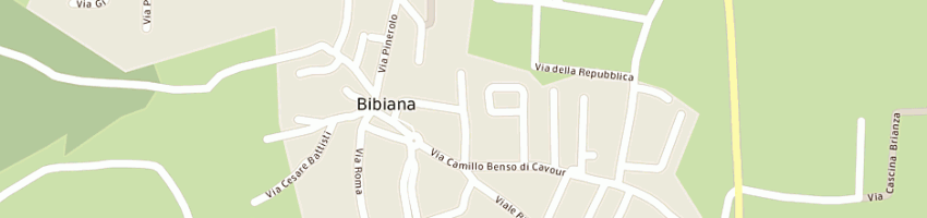 Mappa della impresa residence le soleil srl unipersonale a BIBIANA