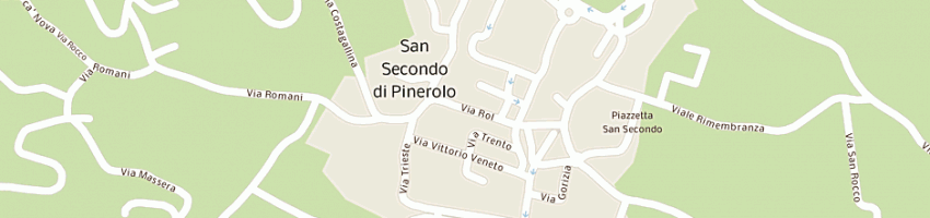 Mappa della impresa pretto e rolle' (snc) a SAN SECONDO DI PINEROLO