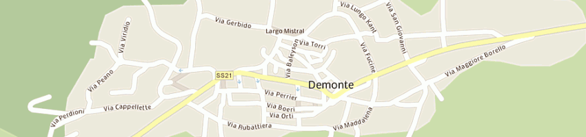 Mappa della impresa parrocchia s donato a DEMONTE