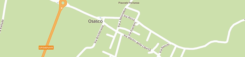 Mappa della impresa g e b sas di grandelli a OSASCO