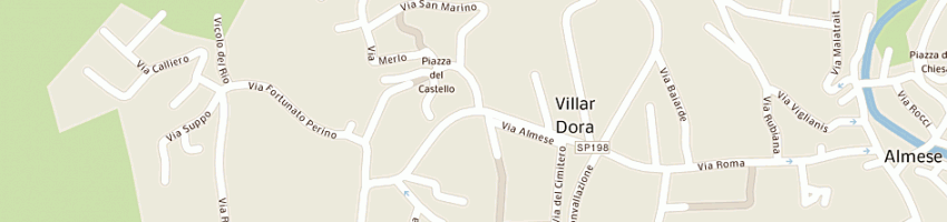 Mappa della impresa dosio emilio a VILLAR DORA