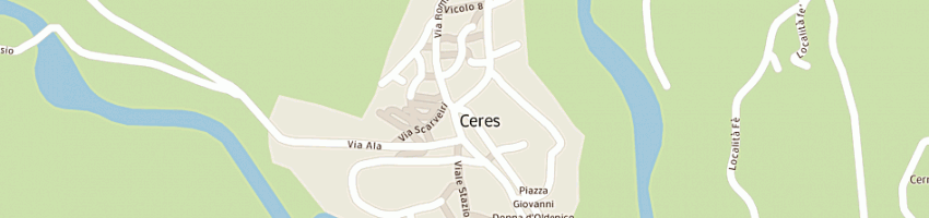 Mappa della impresa rafa anna a CERES