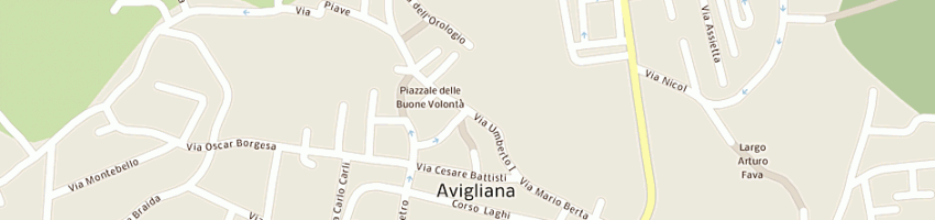 Mappa della impresa villa grazialma a AVIGLIANA