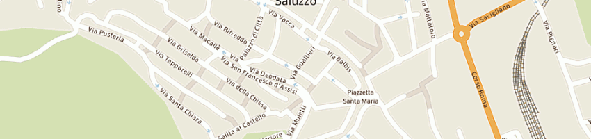 Mappa della impresa benech silvio a SALUZZO