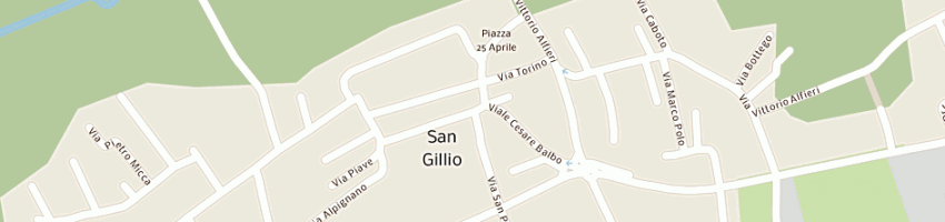 Mappa della impresa cargnino fabio a SAN GILLIO