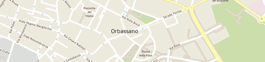 Mappa della impresa studio mazzeo commercialisti a ORBASSANO