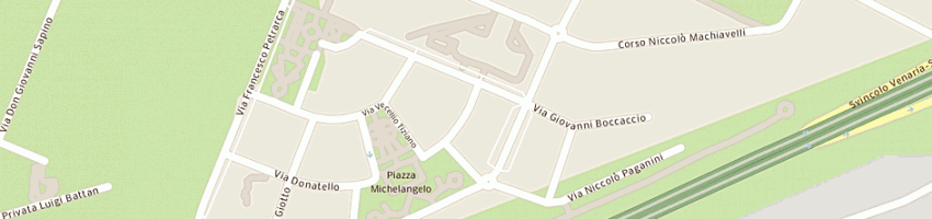 Mappa della impresa sanpaolo imi spa a VENARIA REALE