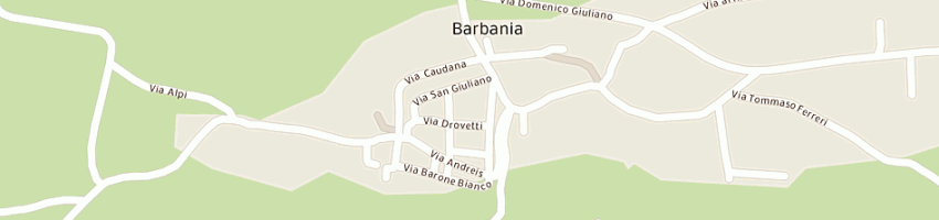 Mappa della impresa scuole elementari a BARBANIA