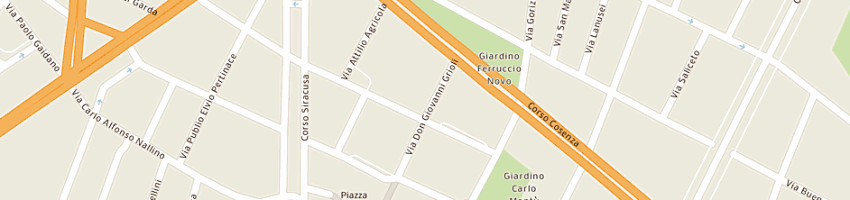 Mappa della impresa cena giorgio a TORINO