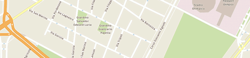 Mappa della impresa la macelleria di li pira antonino a TORINO