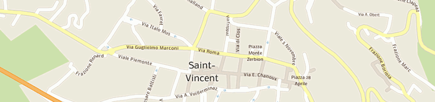 Mappa della impresa aiat saint-vincent a SAINT VINCENT