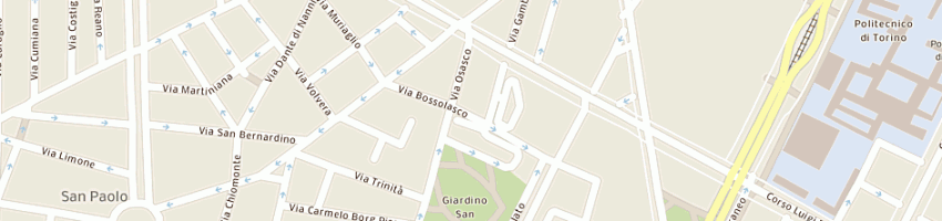 Mappa della impresa marangoni costanza a TORINO