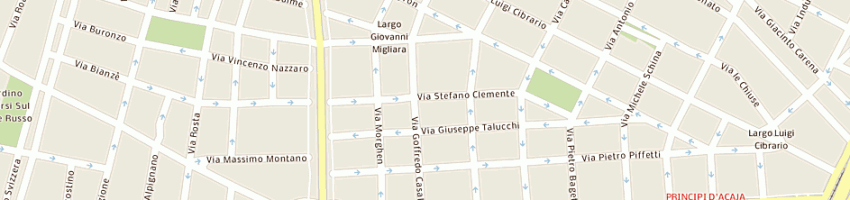 Mappa della impresa gattuso stefano a TORINO