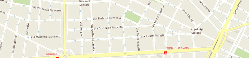 Mappa della impresa mazzoni giorgio a TORINO