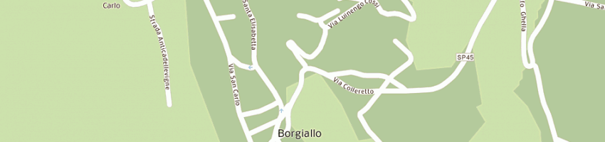 Mappa della impresa panificio novaria di borello e verlucca (snc) a BORGIALLO