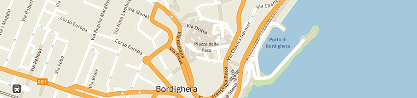 Mappa della impresa intermat srl a BORDIGHERA