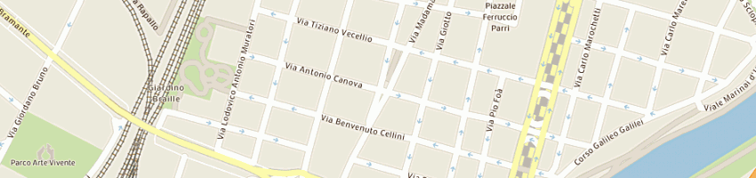 Mappa della impresa zito vincenzo silvestro a TORINO