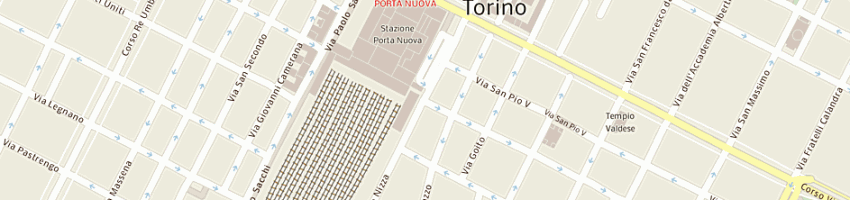 Mappa della impresa zina alberto a TORINO