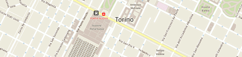 Mappa della impresa albergo genio a TORINO