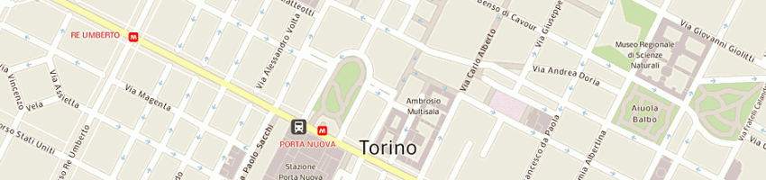 Mappa della impresa la ferla alessandro a TORINO