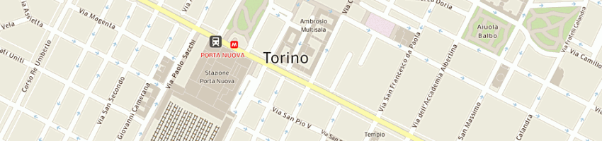 Mappa della impresa torino studio sas di r barabino e c a TORINO