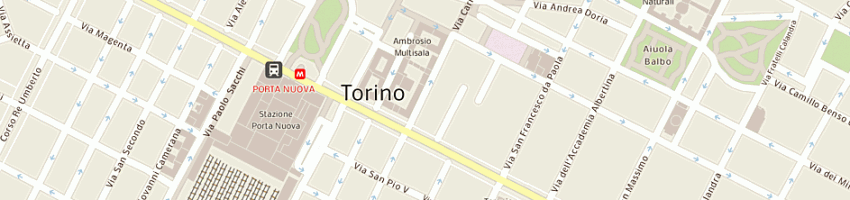 Mappa della impresa studio associato consulenza tributaria e legale a TORINO