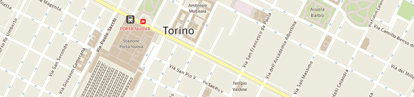 Mappa della impresa temporary societa' di fornitura di lavoro temporaneo spa a TORINO